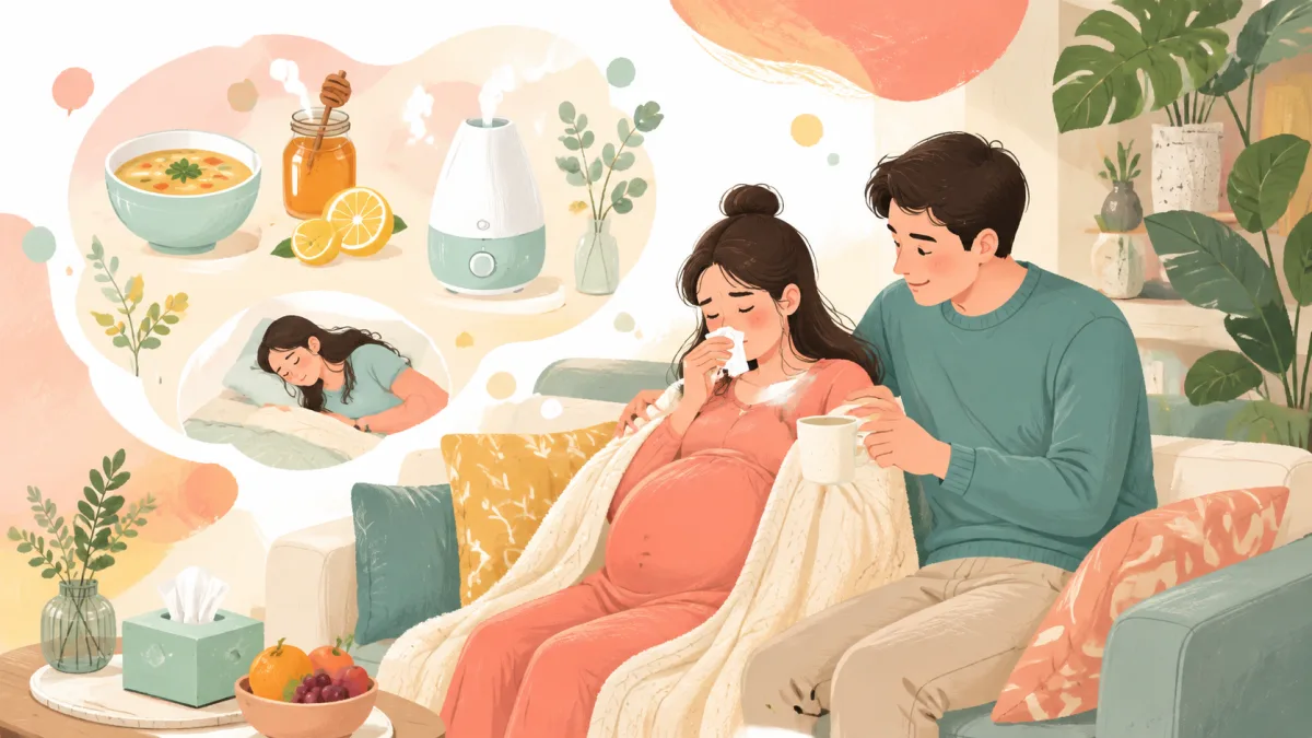 懷孕感冒了！媽媽們在孕期時常感冒、咳嗽或不舒服該怎麼辦？