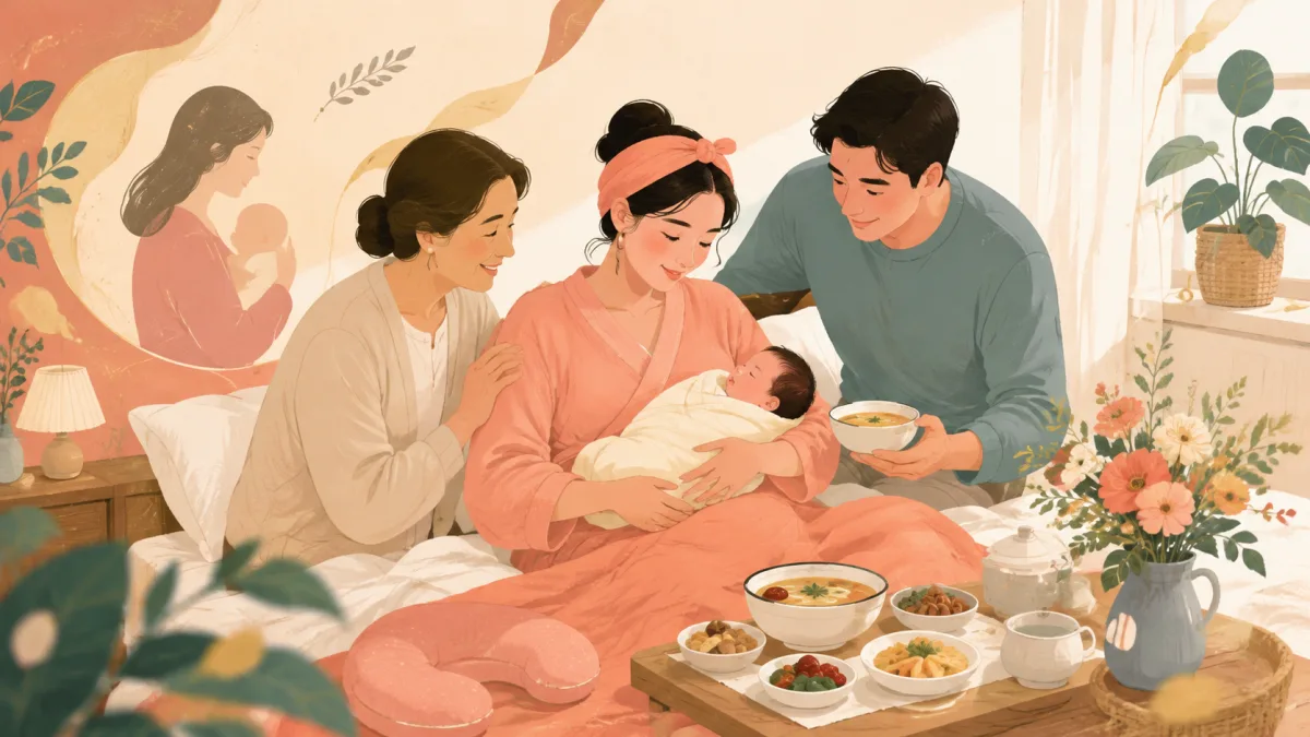 坐月子學問多，您一定要知道的調養方法!