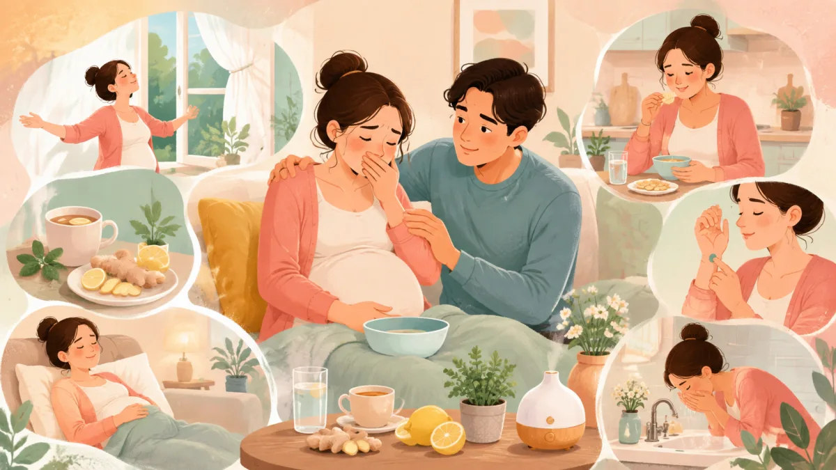 孕吐舒緩｜12個方法讓媽媽們害喜嘔吐症狀不再出現！
