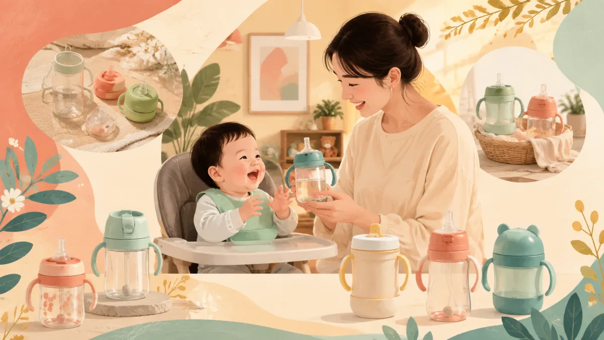 寶寶學習杯推薦｜一篇文教會你如何挑選嬰兒水杯！《2023更新》