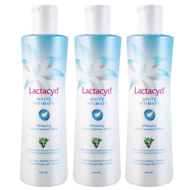 【Lactacyd 立朵舒】私密潔浴露250mlx3(淨白柔滑)