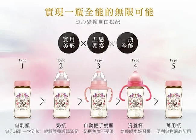 桃樂絲心願PPSU奶瓶禮盒